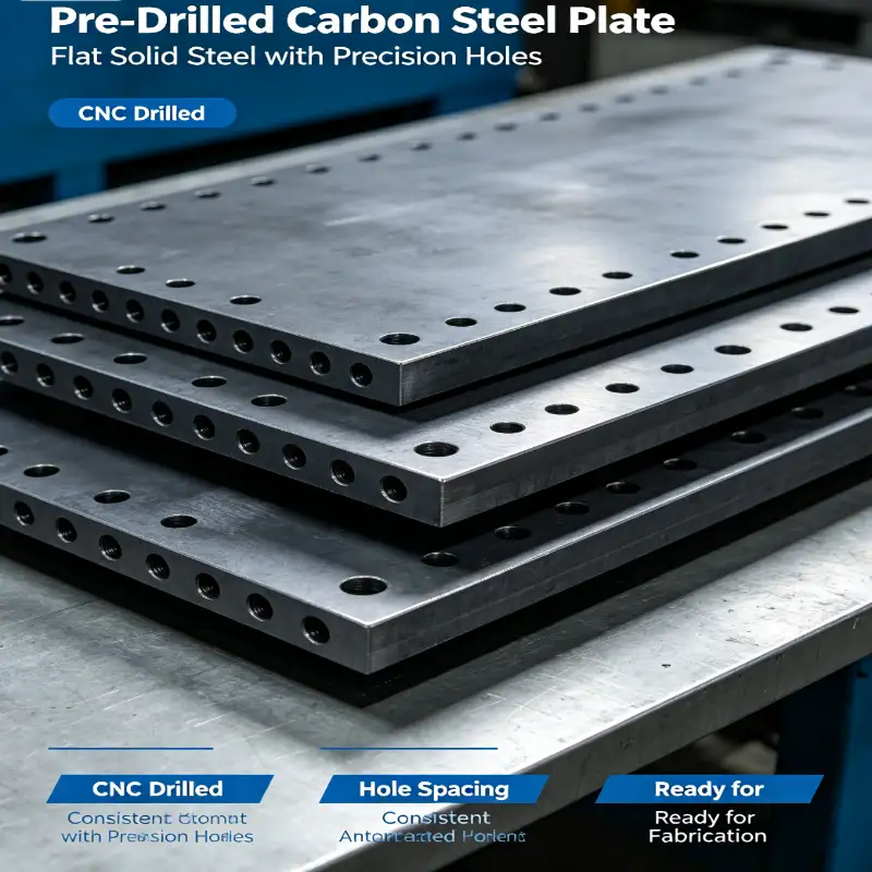Paano Mapapahusay ng Pre-Drilled Carbon Steel Plate ang Efficiency at Precision sa Modern Industrial Projects